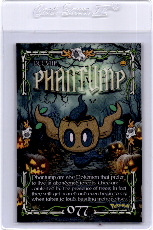 Phantump Pokemon Card