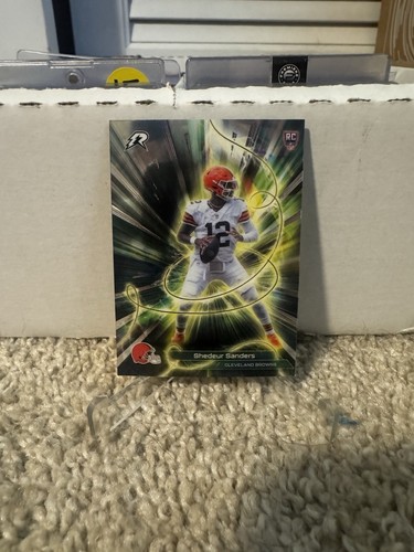 Shedeur Sanders 2025 Topps Resurgence C-18 Rookie Conductors Cleveland Browns