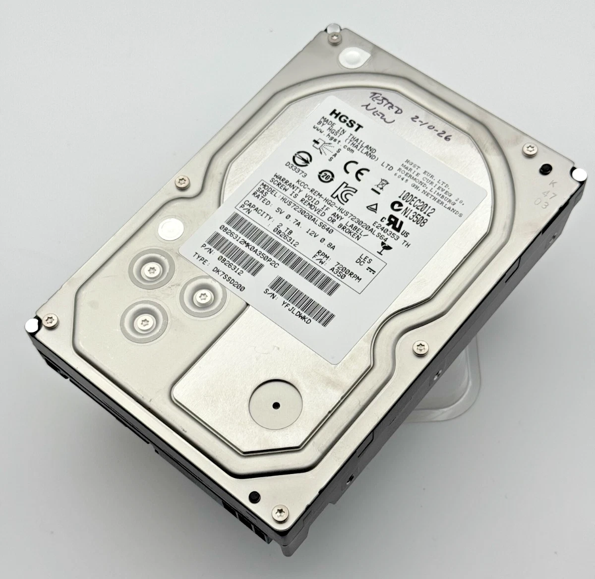 25+ HGST 2TB Storage Capacity Hard Drives (HDD, SSD & NAS) for