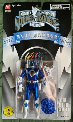 Mighty Morphin Power Rangers Movie Edition: Blue Ranger; Vintage 1995 NIB