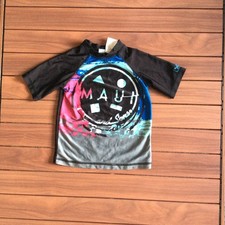 Maui  Sons Boys' Swim Rash Guard Multi Color, 3T