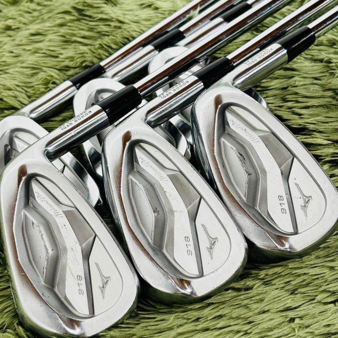 ミズノプロ918アイアン Mizuno Pro 918 Irons #5-9,Pw(6Clubs)/Dynamic Gold S200 Steel/Flex