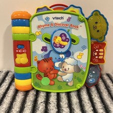 VTech Rhyme and Discover Book Toddler/Kids Toy with Sounds and Touch Feel Learn