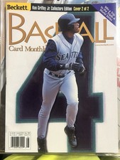 Ken Griffey Jr Beckett Aug. 1999 Cover #2 of 2.  Great Condition! +The top load!