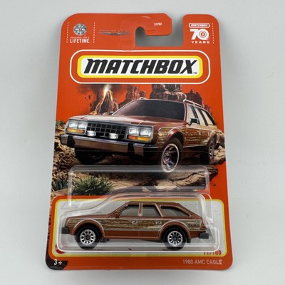 Matchbox Brown Wood Panel (2022) 1980 AMC Eagle Toy Car 11/100
