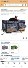 Wagstro Heated Outdoor Cat House Waterproof Elevated Insulated Escape Door