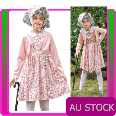 chinese dress ladies Girls Lolita Dress Red Renaissance Long Sleeves Jewel Neck Velvet with Bow(s) Red / 110 main image 1