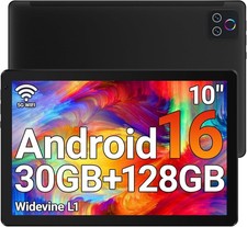 2026 Tablet,10.1" Android Tablet Octa-core 30GB RAM 128GB ROM HD IPS Touchscreen