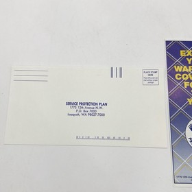 SEGA Genesis Core System Complete Set of Manuals Inserts Reg Warranty Bag Poster