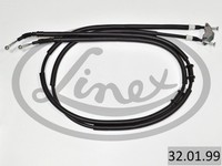 Bremsseil Seilzug Feststellbremse Linex 32.01.99 FüR Opel Astra A04 GTC Twintop