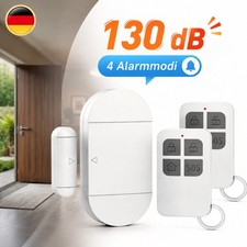 Türalarm Fensteralarm 130dB Drahtlos mit 2 Fernbedienungen Sicherheitssystem