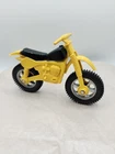 Vintage 1980’s Tonka Yellow Dirt Bike Motorcycle Toy Hong Kong