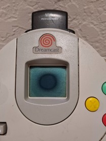 FOR PARTS OR REPAIR Sega Dreamcast Console with Controller and Cords