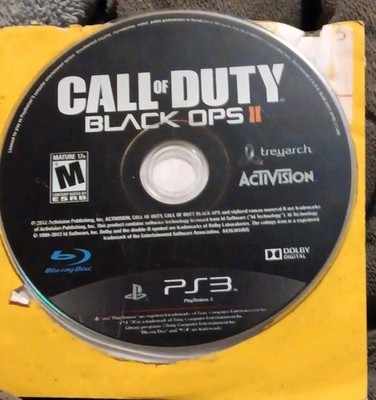 Activision Call of Duty Black Ops II PlayStation 3 M Mature Action Game 2012