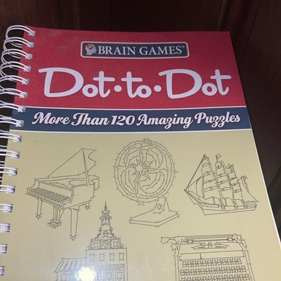 Brain Games - Dot-to-Dot: More than 120 Amazing Puzzles - spiral_bound Publi...