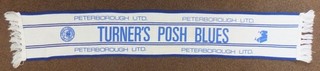 Peterborough United Turners Posh Blues Wool Scarf