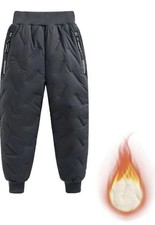 Thermohose für Kinder, Warm, Thermoflex - Trocken Und Geschützt [ GRAU ] In 130