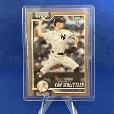 2026 Topps Series 1 Cam Schlittler #111 Gold Parallel /2026 RC NY Yankees