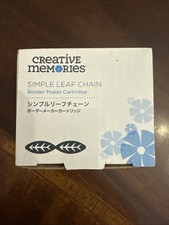 Creative Memories SIMPLE LEAF CHAIN Border Maker Cartridge