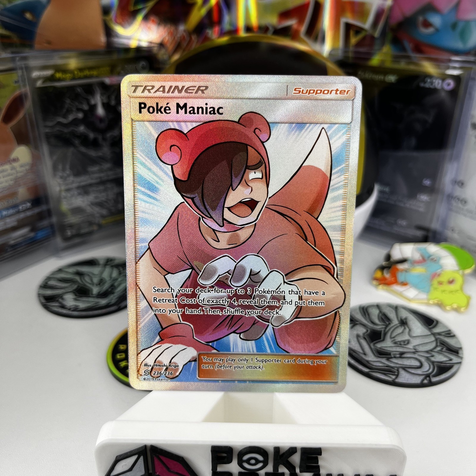 Poke Maniac (Full Art) 236/236 Sm-Unified Minds Holo LP+