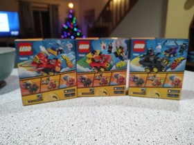 Lego DC Comics Mighty Micros 76061 76062 76063 Batman Robin Flash