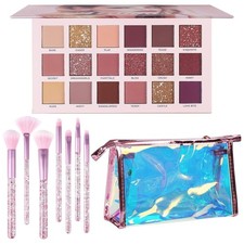 All-in-One Makeup Set with 18 Pigmented Shades  Brushes for Teens  Women