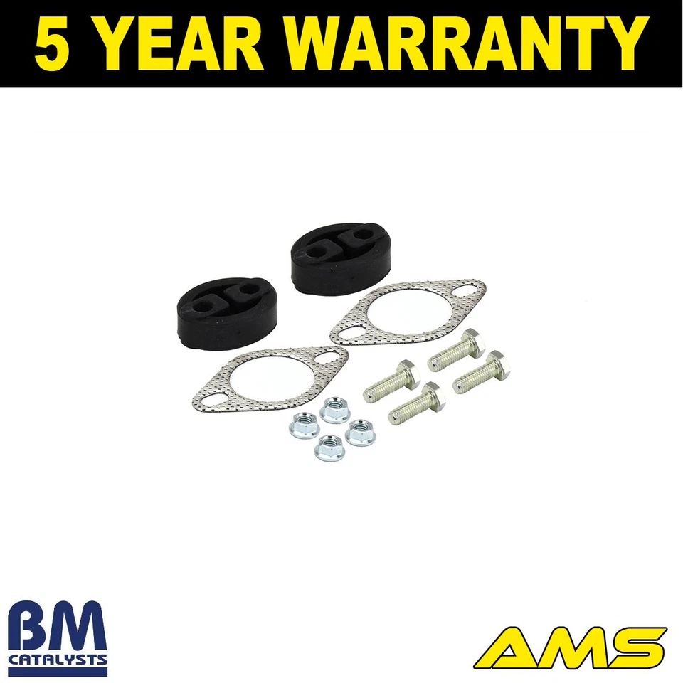 Tubo de escape central BM + Kit de montaje para Kia Rio 2005-2011 1.4 1.6 286101G300 Foto 3 de 4