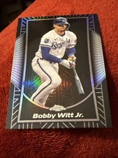 2025 Topps Chrome Shadow Etch Bobby Witt Jr #SE-10 Black Refractor SSP