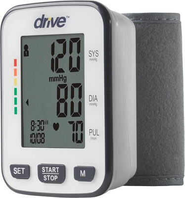 #ad Drive Medical Automatic Deluxe Blood Pressure Monitor White Wrist $24.99