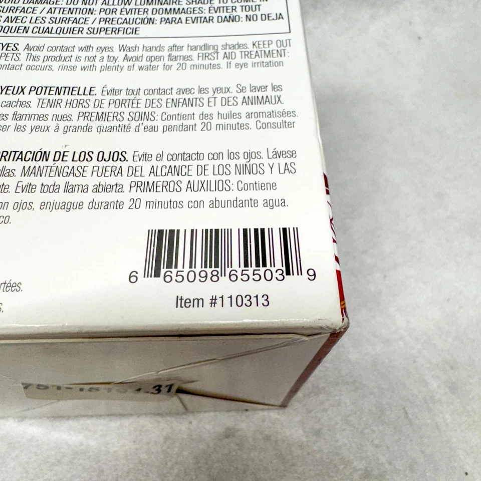 Febreze Home Collection Flameless Luminaire Wild Berries Scented Shade New - Image 4 of 4