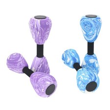 2 Stück Wasser Hantel Pool Hantel, tragbares Schwimmtraining Schwimmhantel,