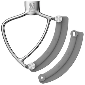Flex Edge Beater FEB5 for KitchenAid 4.5-5QT Tilt-Head Stand Mixers - Stainle...