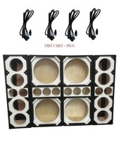 CHUCHERO FOR SPEAKER 12" 4 DRIVER 2T BOX BRAZILIAN STYLE FREE CABLE PLUGS