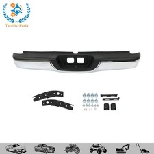 Fit For Toyota Tundra 2000-2006 Chrome Steel Complete Rear Step Bumper Assembly Fit For Toyota Tundra 2000-2006 Chrome Steel Complete Rear Step Bumper Assembly