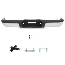 Labwork Rear Steel Bumper Assembly For Ford F150 2006 2007 2008 Chrome Wo Park Labwork Rear Steel Bumper Assembly For Ford F150 2006 2007 2008 Chrome Wo Park