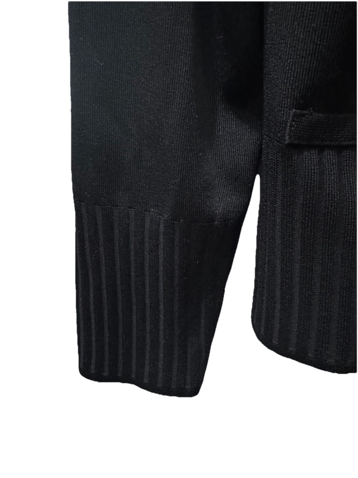 Exclusively Misook Ribbed Black Jacket  Cardigan … - image 6