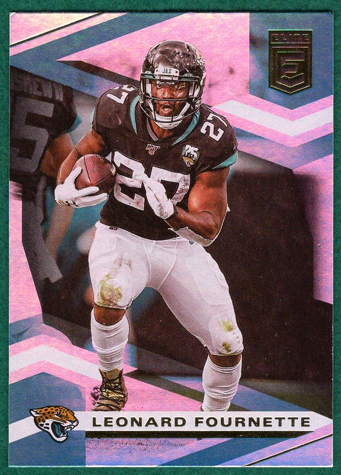 Leonard Fournette - 2020 Donruss Elite #36 - Jacksonville Jaguars Football Card - Image 2 of 3