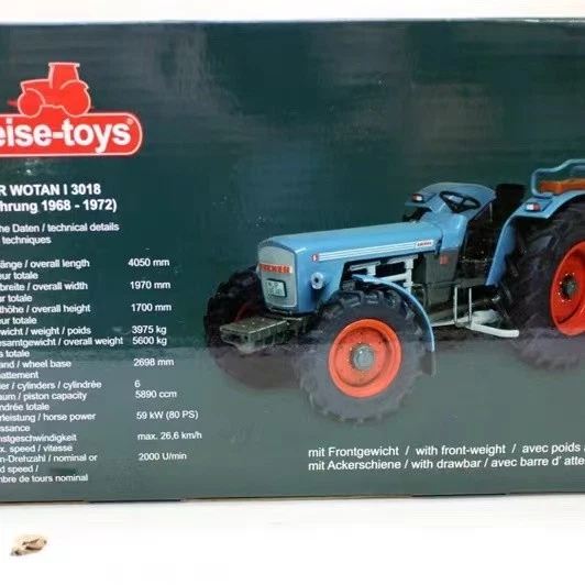 1:32 Fendt Farmer 306 LS Alloy Agricultural Machinery Tractor Model - Image 2 of 4