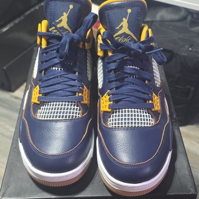Jordan Air Jordan 4 Retro Dunk From Above Blue Yellow 2016 Sneaker 308497-425