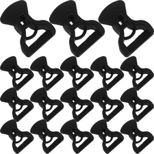  50 Pcs Tent Wind Rope Tensioner Camping Tether Tightener Multifunctional Buckle