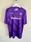 ACF Fiorentina Kappa L 2022 Jersey Purple Mediacom Serie A Soccer Football Shirt