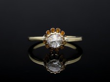 Antik Diamant Ring 0,50 ct. 585 Gold 14 Karat Deta Schmuck Top Preis