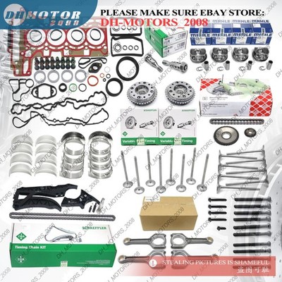 OEM Engine Overhaul Pistons Gasket Kit For BMW N20 CR 11:1 320i F30 F32 F10 F25