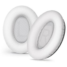 Replacement Ear-Pads Cushions for Bose QuietComfort-35 QC-35 and White