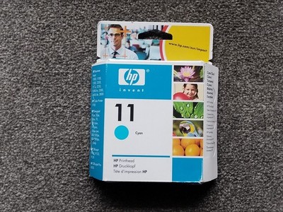 ORIGINAL HP 11 CYAN C4811A DRUCKKOPF DRUCKKOPF. DATUM 2006, NEU, VERALTET