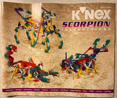 Lot Of K'NEX Vintage Set Hard Black 14” Carry Case & Building