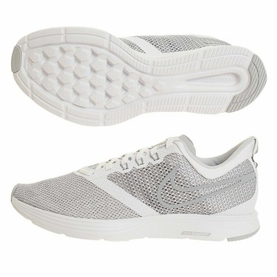 nike zoom strike white grey