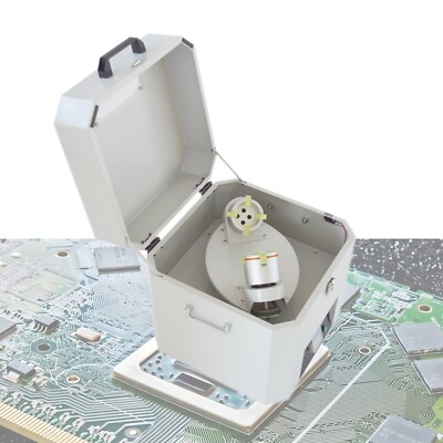 Automatic Solder Paste Mixer 1000rpm with Adjustable Time Speed 500gx2 Cans 110V
