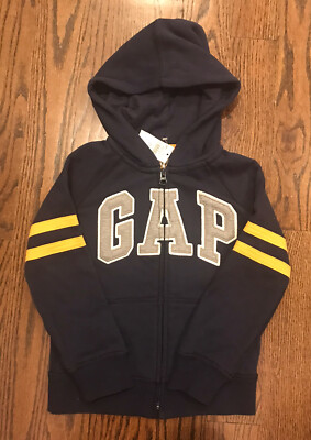 GAP hoodie boys sz.XS (4-5) navy nwt