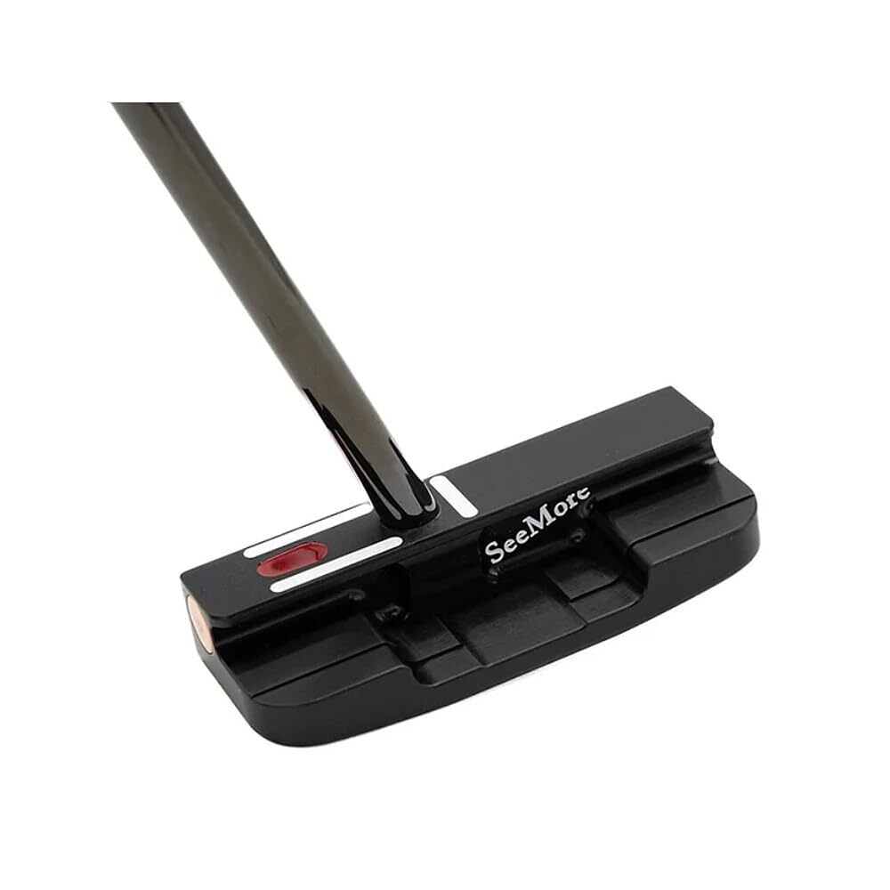 New SeeMore Golf Putter Mini Giant Deep Flange Black STD RST